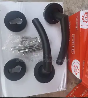 Black Aluminum Finish Door Lock Sets 005 Series