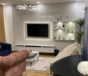 Solid Interior TV Stand