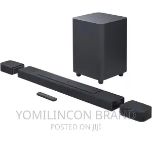 JBL Bar 1000 Mk2 7.1.4-Channel Soundbar - Black.