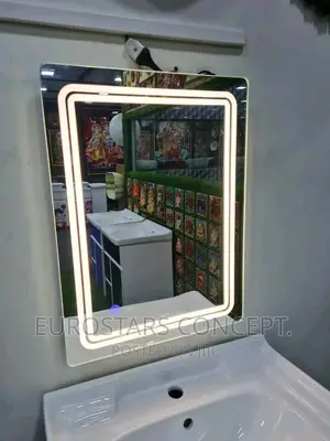 Sensor Mirror With Lights