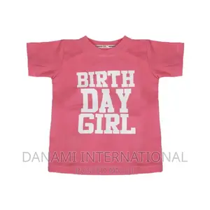 Danami Birthday Girl Printed Children T Shirt