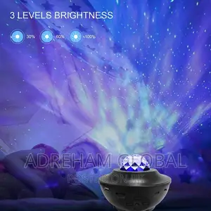 Starry Projector Led Night Light With Remote Control