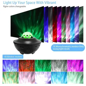 Starry Projector Led Night Light With Remote Control