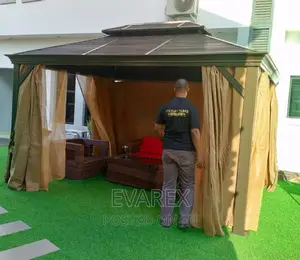 Luxury Gazebo Canopy Tent 9ft X 9ft