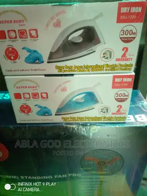 Super Sony Energy Saving Drying Iron 300w