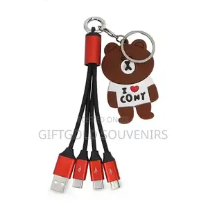 Phone Charging Cable 3-in-1 Multi Fast Charger Cord