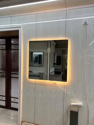 Square Sensor Mirror With Back Lights
