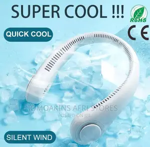 Portable Neck Fan 3 Speed Wind