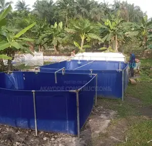 5*8*4ft Tarpaulin Fish Pond