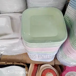 12 PCS Unbreakable Ceramic Plates