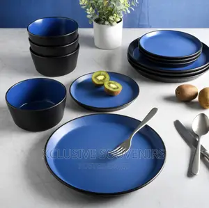 16pcs Stoneware Dinnerware Set, Service of 4