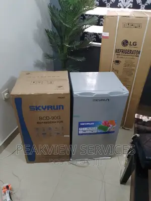 Low Noise Skyrun Single Door Refrigerator With Shelves (90G)