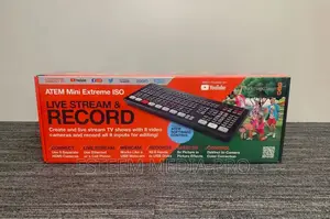 Blackmagic Atem Mini Extreme Iso 8 Channel Video Switcher