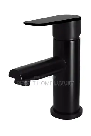 Black Basin Mixer Tap