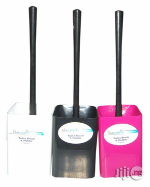 Toilet Holder and Brush