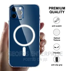 iPhone 13 Pro,14 Pro Magsafe Protective Silicone Clear Case
