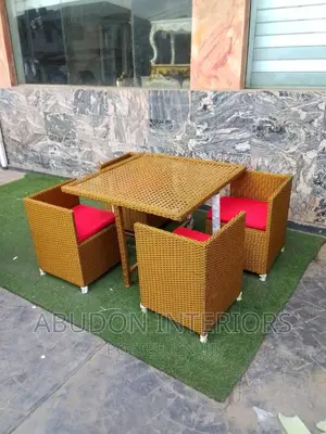 Brown 4 in 1 Outdoor Sitting Area