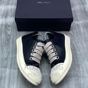 Rick Owen’S Jumbo Lace Low Sneakers
