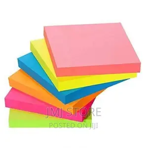 Stick on Note Pad - 3"X 3"
Product Code: 5680932