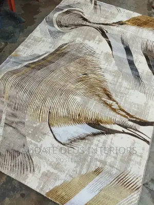 Contemporary 3D Center Rug