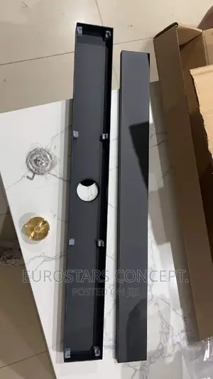 Black Long Floor Drains
