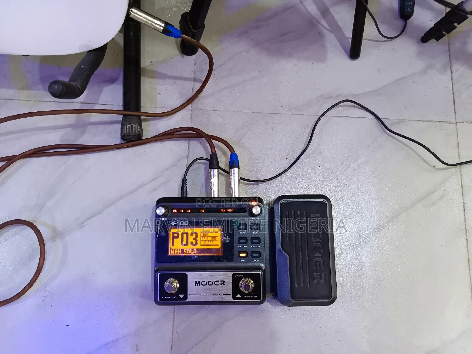 Rent Guitar Multi Processor Effect Ge100 Mooer Prop