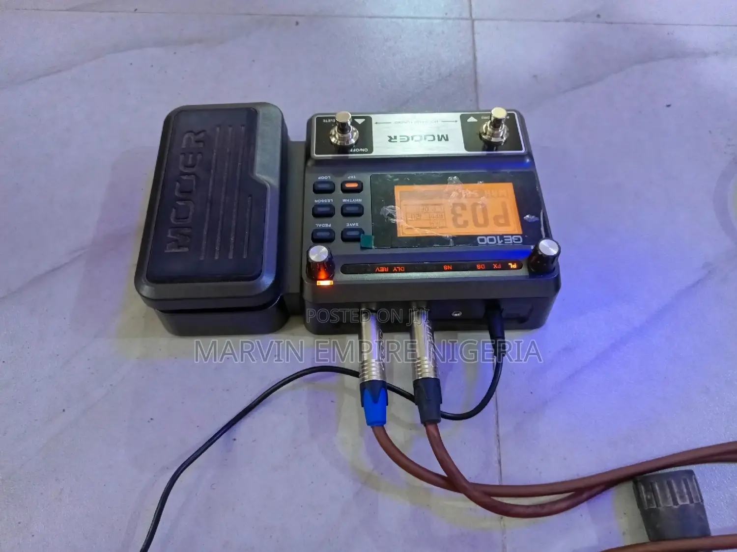 Rent Guitar Multi Processor Effect Ge100 Mooer Prop