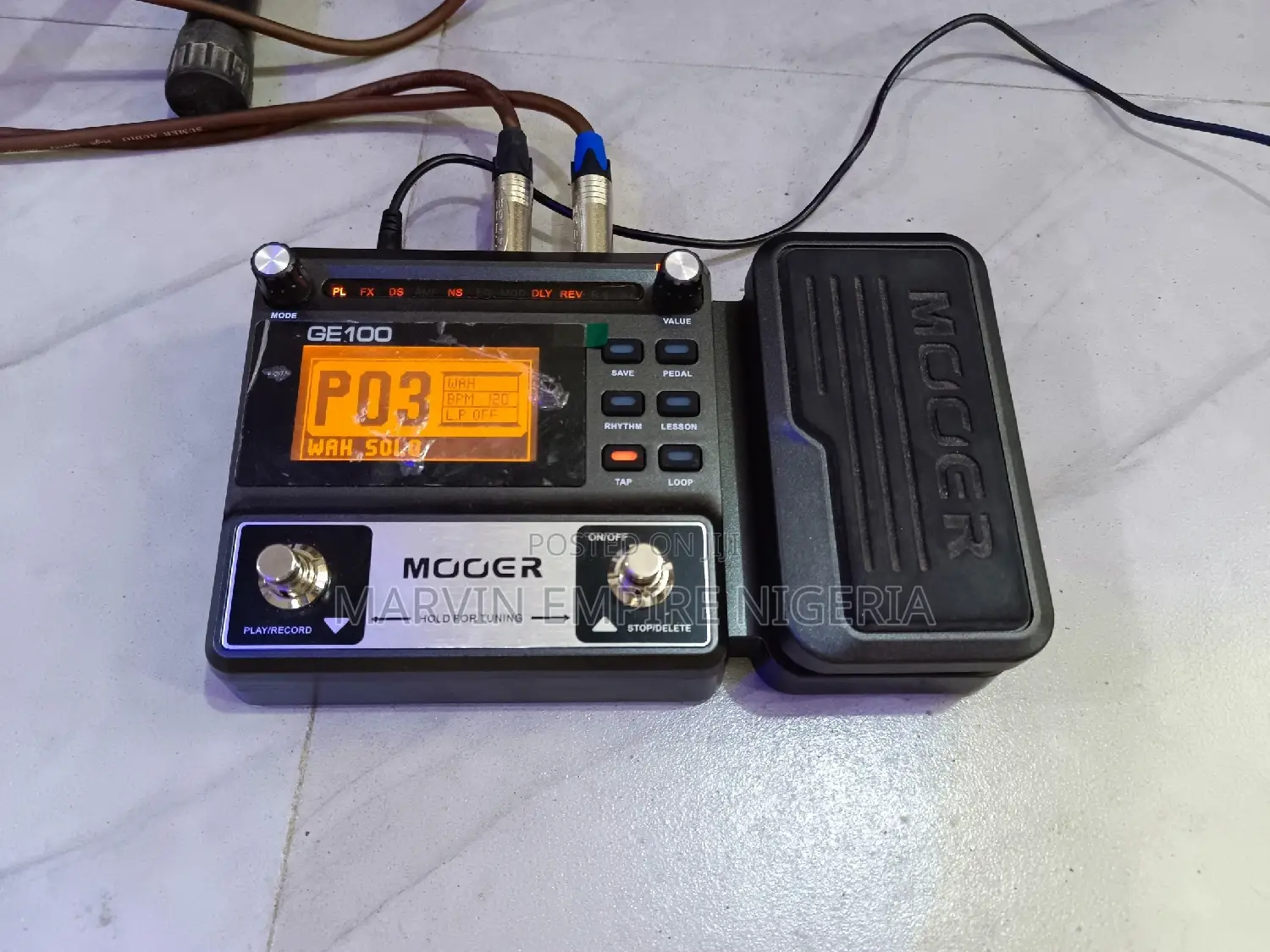 Rent Guitar Multi Processor Effect Ge100 Mooer Prop