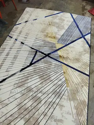 Contemporary Art 3d Center Rug