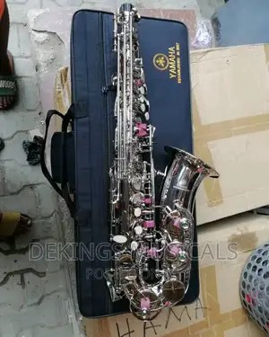 Yamaha Alto Saxophone Silver Color Sax