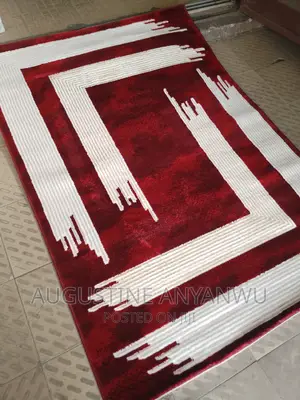 High Quality Turkish Center Rug Carpet Wit Red Background5×7