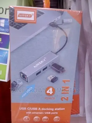 Air Sky Usb 4port Ethernet Hub