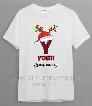 Danami Christmas Initials T-Shirt
