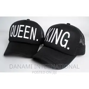 Danami Couple King Queen Printed Caps