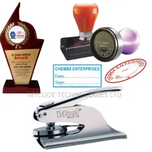 Office/Company Stamp and Seal Plus Award Plaques