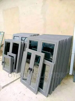 Grey Colour Tinted Window Casement