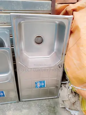 Single Bowl Stainless Sink With Tray