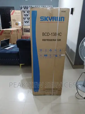 Brand New Skyrun Double Door Refrigerator With Shelves