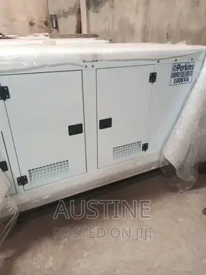 Brand New Perkins 100kva Soundproof Silent Lister Generator