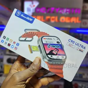 C90 Ultra 4g Smart Watch With Sim Card Like Phone