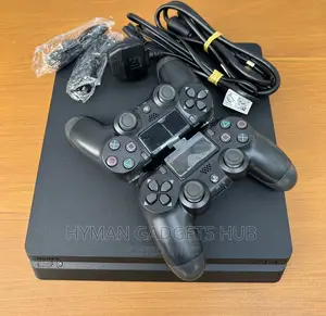 Neat Uk Used Ps4 Slim With 2 Controllers Accessories