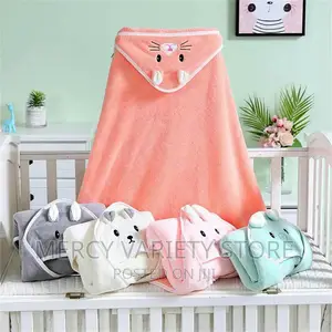 Baby Girl Hooded Towel - 1pc