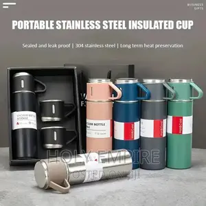 Vacuum Cup Set 500ml 304 Stainless Steel Thermos Flask