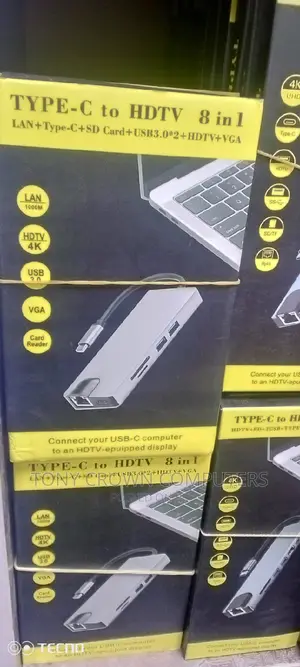 8in One Usb to Type C Hdmi Multiple