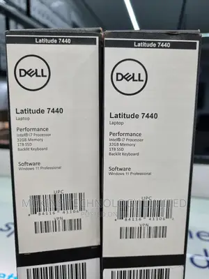 New Laptop Dell Latitude 7440 32GB Intel Core I7 SSD 1T