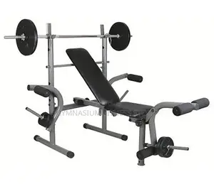 Bench Press With 50kg Baebell Weight 998