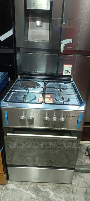 > Maxi 60/60cm 3 Gas and 1 Electric With Auto Ignition,Oven