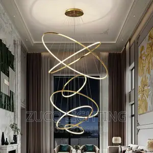Modern Luxury LED Dropping Chandelier Pendant