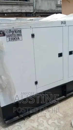 Brand New Perkins 220kva Soundproof Diesel Lister Generator
