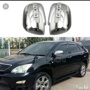 Mirror Cover Chrome With Light